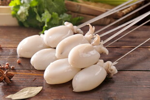 烤鱿鱼串