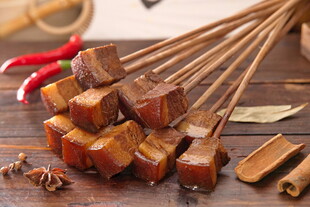 卤肉串