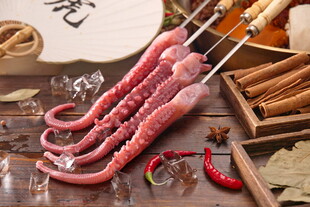 烤鱿鱼串