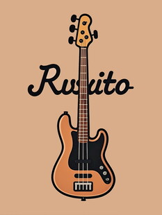 复古风格鲁伊托电吉他