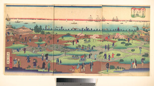 古代市井生活场景图