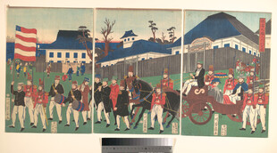 古代战争场景绘画