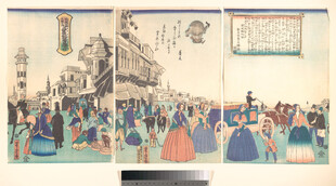 古代市集热闹场景图