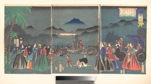 古代热闹场景人物画作