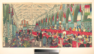 热闹集市场景图