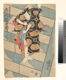 日本传统浮世绘人物场景