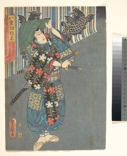 日本武士持械传统形象