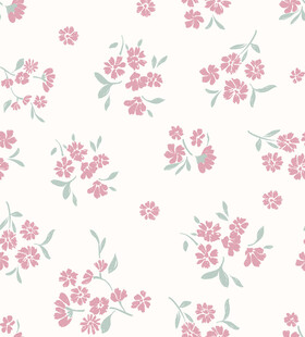 粉色碎花图案背景