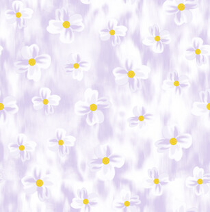 淡紫色雏菊背景图案