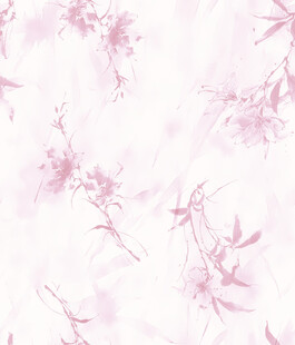 淡粉花卉纹理背景图