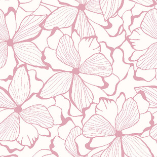 粉色花卉图案背景纹理