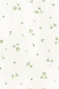 白色底浅绿色碎花图案