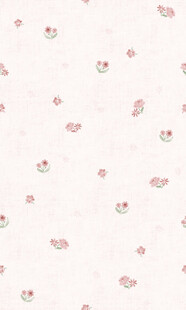 粉色草莓碎花图案背景