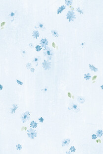 蓝白碎花布料纹理图案