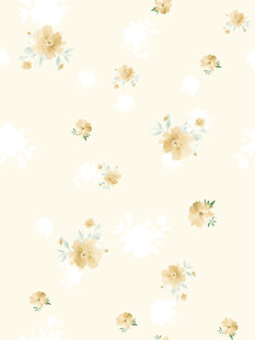 淡雅花卉图案背景