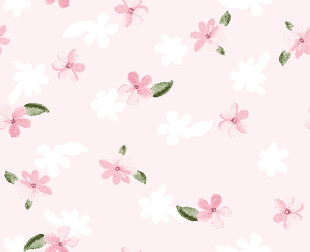 粉色花卉图案背景