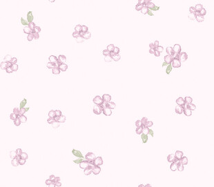 粉色小花简约背景图案