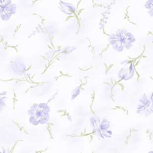 淡紫色花卉图案背景