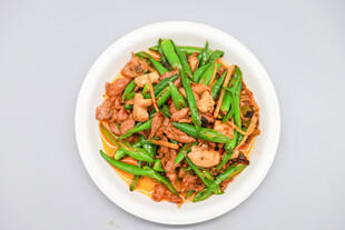 青椒炒肉