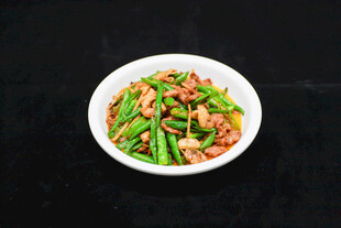 青椒炒肉丝