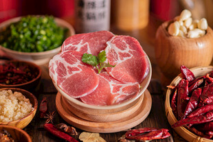 新鲜肉片