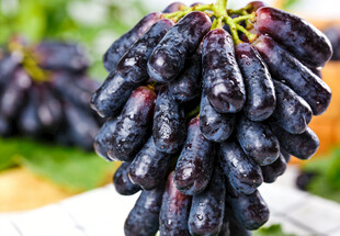 紫黑色葡萄