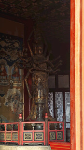 古雅中式室内装饰场景