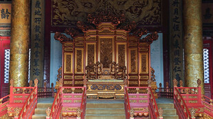 故宫太和殿内景