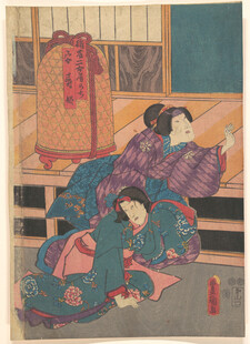 日本传统服饰女子场景