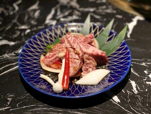 生牛肉拼盘