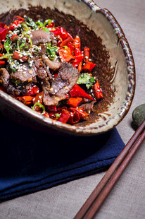 香辣牛肉片