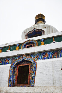 藏式建筑精美细节展示