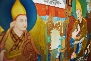 藏传佛教壁画人物形象