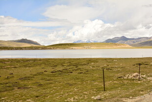 草原湖泊风光美景