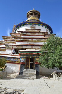 藏式独特建筑 古朴庄严