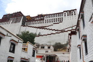 布达拉宫局部景观