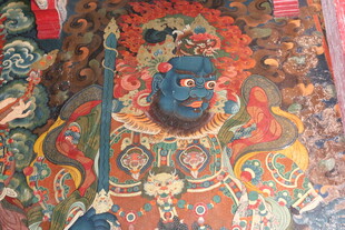 精美传统藏式宗教挂毯图案