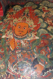 传统精美神像图案