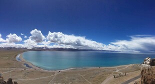 美丽的高原湖泊风光