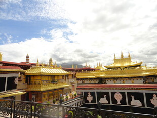 藏式寺庙建筑景观