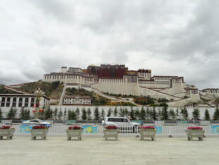 雄伟布达拉宫全景