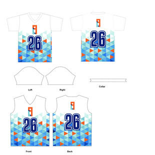 26号篮球服设计款式展示