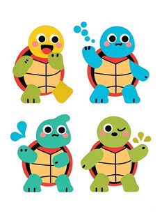 可爱卡通乌龟形象集合