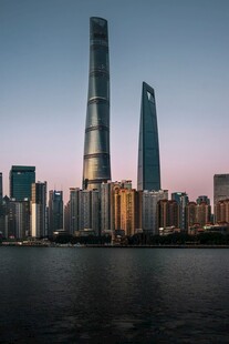 上海陆家嘴璀璨城市天际线