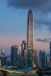 深圳城市天际线壮丽景观