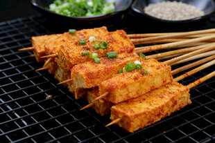 烤豆腐串