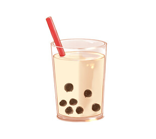 一杯珍珠奶茶