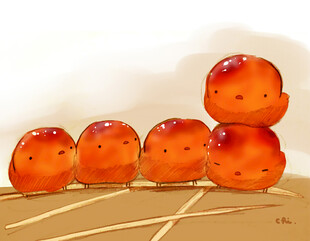 可爱堆叠小果子