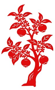 国风国潮石榴矢量设计