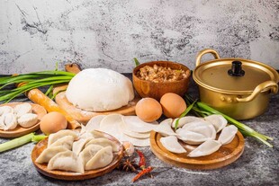 饺子制作食材大集合